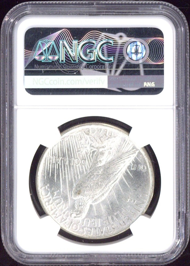 1923-D One Dollar NGC MS62